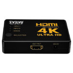 VELVU 3 x 1 HDMI Switcher 4K with Remote ST-HDSW-3P-4K - Image 6