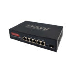 VELVU 4 PORT POE SWITCH WITH 2 UP-LINK ST-POE-3104-M2 - Image 2