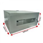 Metal 4U Folding Rack (with Brown Box)