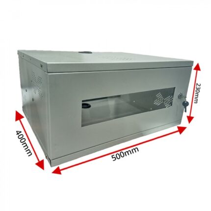 Metal 4U Folding Rack (with Brown Box)