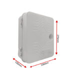 Outdoor Plastic Rack POE Box with 2 Power Socket (MOQ: 1 pc)