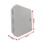 Outdoor Plastic Rack POE Box with 3 Power Socket (Mini DVR Box) (MOQ: 1 pc)