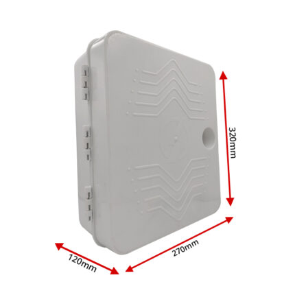 Outdoor Plastic Rack POE Box with 3 Power Socket (Mini DVR Box) (MOQ: 1 pc)