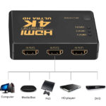 VELVU 3 x 1 HDMI Switcher 4K with Remote ST-HDSW-3P-4K - Image 4