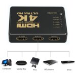 VELVU 5 x 1 HDMI Switcher 4K with Remote ST-HDSW-5P-4K - Image 4