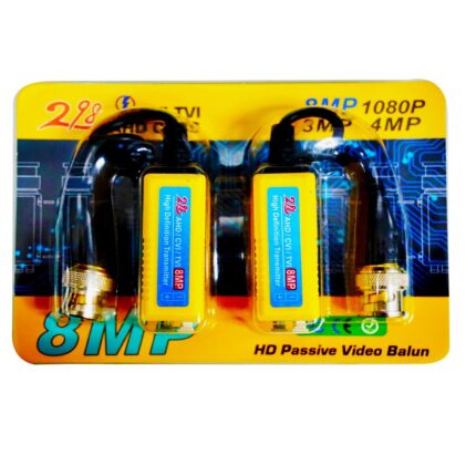 Video Balun 8MP CVI/TVI/AHD/CVBS